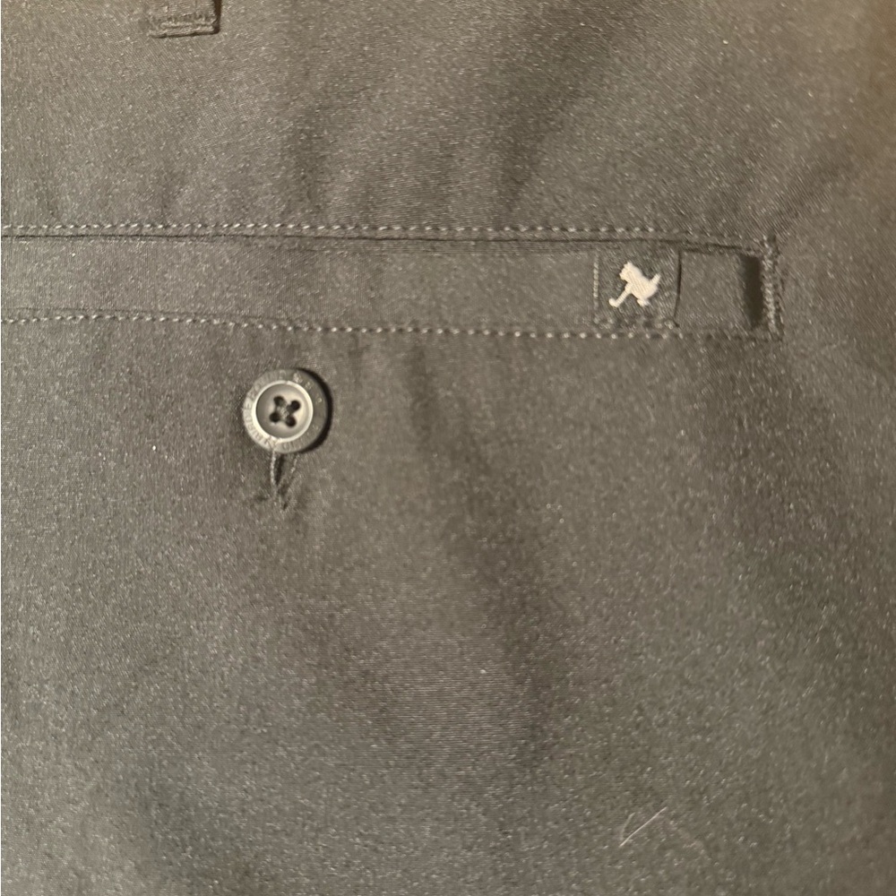 BIRDIE BOUND BLACK Men's strechy Shorts, Size 40 NWT - Picture 5 of 7